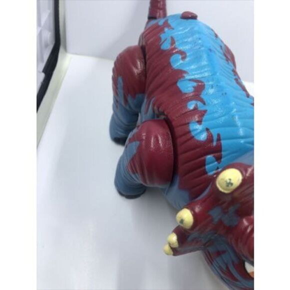 Fisher Price Imaginext Blue Hard Plastic Triceratops Dinosaur Figure  2011 - Picture 6 of 15